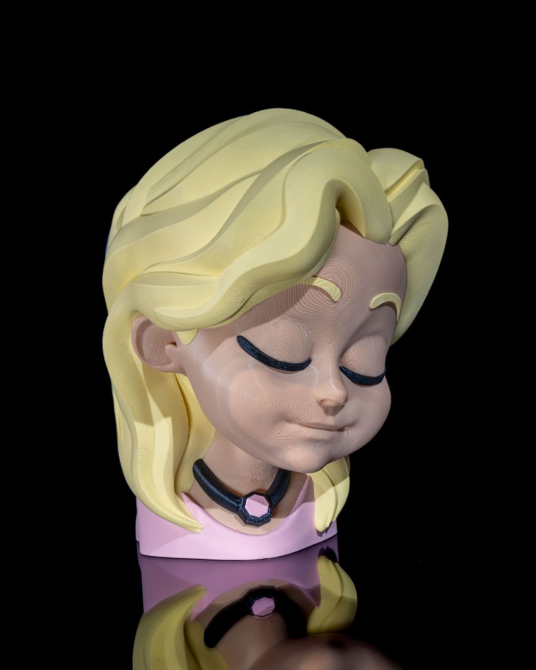 Nočná lampa princezná
