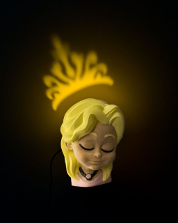 Nočná lampa princezná
