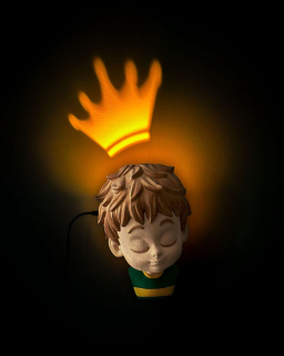 Nočná lampa princ